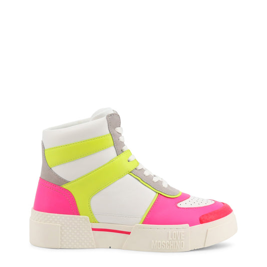 Love Moschino - Colourful Leather Ankle Boots